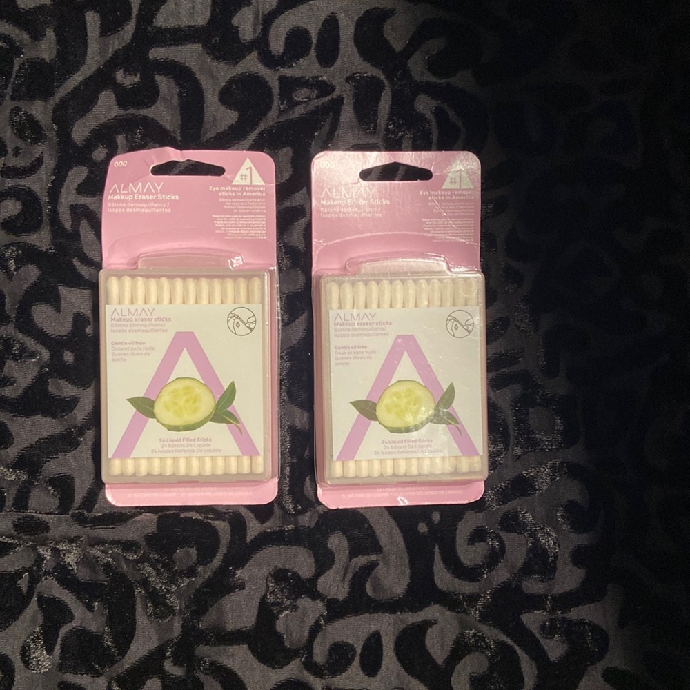 2x almay makeup erasers